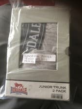 Image of Lonsdale 2 Pack Junior Trunks age 9 -10 years Underwear new in box item 12 mams