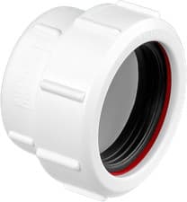 Image of Mcalpine T23U 1.5" Waste Pipe Blank Cap Part Of The Multifit Range, White