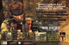 Image of Metal Gear Solid 3 Snake Eater Playstation 2 PS2 PC Art Print Poster 13" X 19"