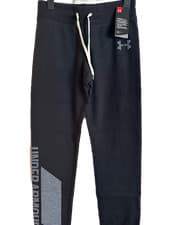 Image of Under Armour Women Favourite Fleece Joggers Pants, Black - Size XS