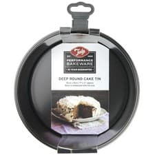 Image of TALA PERFORMANCE BAKEWARE NON STICK DEEP ROUND CAKE TIN 15CM,18CM,20CM,23CM,25CM