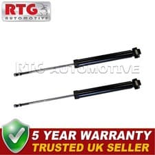 Image of RTG Rear 2x Shock Absorbers Fits Toyota Auris 1.2 1.6 D 1.8 2.0 + Other Models