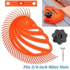 Image of Woodworking Table Saw Feather Board for 3/4" Miter Slots Single Pivot Adjustable