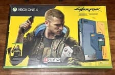 Image of Xbox One X Cyberpunk 2077 Limited Edition console