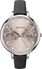 Image of Sekonda Ladies Watch Grey Dial and Grey PU Strap 2664