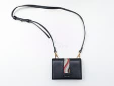 Image of Paul Smith Women's Signature Swirl Ribbon Leather Mini Purse Cross Body Bag