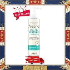 Image of AVEENO Face CALM+RESTORE Nourishing Oat Cleanser (1x 200 ml (Pack of 1) 