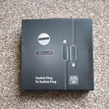 Image of TECHLINK - 103213 Digital Audio Optical Cable Toslink to Toslink 3m 3 Metres