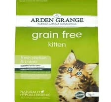 Image of ARDEN GRANGE KITTEN 400G 2KG 4KG premium grain free complete dry cat food bpl