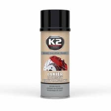 Image of K2 Brake Caliper BLACK HIGH GLOSS Heat 260°C Temperature Resistant Paint Spray