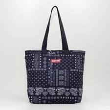 Image of Levi's® Unisex Graphic Market Tote D77840003 Navy Blue