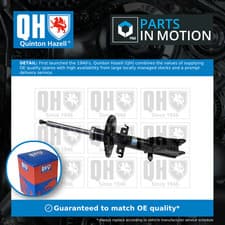 Image of 2x Shock Absorbers (Pair) Front QAG181563 Quinton Hazell Damper 4153200013 New