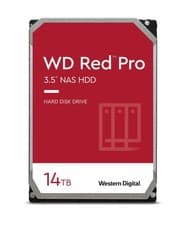 Image of WD Red Pro 14TB NAS 3.5" Internal Hard Drive - 7200 RPM Class, SATA 6 Gb/s, CMR,