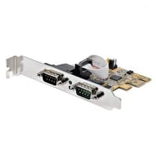 Image of StarTech 2-Port PCI Express Serial Interface Card Dual Port PCIe to RS232 (DB...