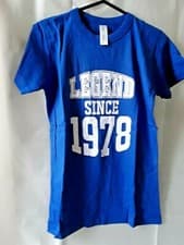 Image of B&C COLLECTION EXACT 190 /W.Women T-SHIRT TOP PRMIUM QUALITY COTTON in Size : S.