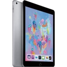 Image of Apple iPad 6th Gen 128GB Wi-Fi 9.7in 8MP Cam  IOS 16 - Grey -( Fast Dispatch🚚)