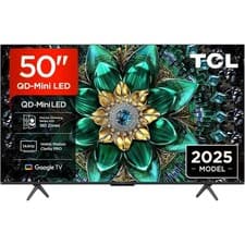 Image of TCL 50Q6C-UK 50 Inch 4K QD Mini-LED Smart TV Google TV & Dolby Vision 50Q6C-UK