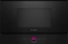Image of Bosch Series 8 BFL7221B1B 21 Litre 38cm High, Built In Small Standard Microwave