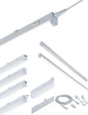 Image of Knightsbridge 230V 7W LED Linkable Striplight 4000K (395mm)