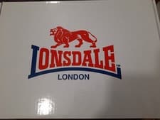 Image of Lonsdale Trainers Size 7/41 Black Lonsdale Shoes new 100 % Authentic