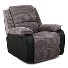 Image of Postana Jumbo Cord Manual Recliner Chair