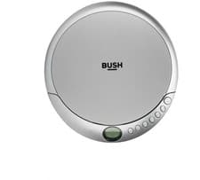 Image of Bush Jog Proof Portable CD Player Silver Personal Audio CD Player