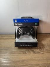 Image of NACON PS4OFCPADBLACK Wired Compact Controller - Black