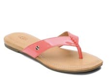 Image of Ugg Womens Thong Slides Flat Sandals Sz 9