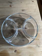 Image of LSA INTERNATIONAL Circular Dip Dish, Multi Platter, Clear Glass