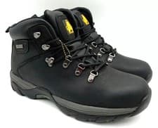 Image of Amblers Black Steel Toecap Waterproof Safety Boots FS17N