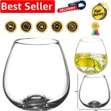 Image of TU3025/3PK - Stemless Crystal Tumblers - Set of 3 x 440ml