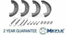 Image of HAND BRAKE PARKING SHOE + FITTING KIT BMW E46 E90 E91 330 MEYLE 34416761292 A806