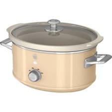 Image of Swan SF17021CN Retro Slow Cooker 3.5 Litres 200 Watt Cream