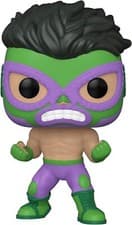 Image of Funko 53870 Marvel Luchadores Hulk Collectable Toy, Multicolour