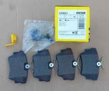 Image of Textar 2398001 Car Brake Pad Set Fits FIAT OPEL RENAULT VAUXHALL REAR