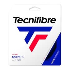 Image of Tecnifibre MULTIFEEL Tennis Racket String - 12m Set - Black