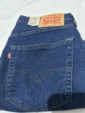 Image of Levi’s 512 Slim Taper Jeans – W36 L30 – Blue Stretch Denim