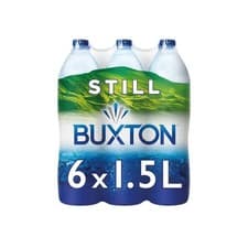Image of Buxton Natural Still Mineral Water 1.5L Pack of 6