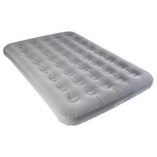 Image of VANGO DOUBLE AIRBED FLOCKED INFLATABLE CAMPING BED CAMP MATTRESS GREY