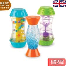 Image of Multicolor Fidget Tube Trio: Sensory Play for Early Childhood Development