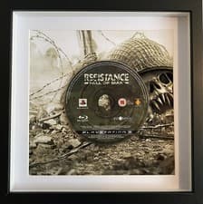 Image of Resistance Fall of Man PS3 Game Framed Glass Wall Art