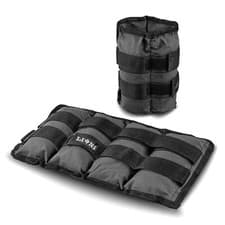 Image of Ankle Wrist Leg Weights Adjustable Strap Running Fitness Gym Strength Training