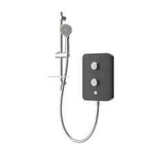 Image of Aqualisa E2 Grey 8.5kW Multi-Fit Electric Shower & Multi-Function Handset