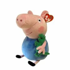 Image of LICENSED TY "GEORGE" PEPPA PIG BUDDY 10" SOFT TOY PLUSH 96231