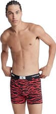 Image of Calvin Klein Men's 1996 Micro Boxer Briefs Tiger Stripe Red-XL 40-42W