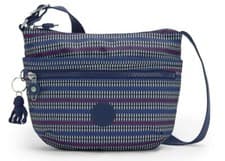 Image of Kipling ARTO S Cross Body Shoulder Bag - Blue Geo Print RRP £58