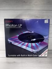 Image of ION Audio Photon LP-3-Speed Turntable Multi-Coloured Lighting Display and USB