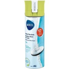 Image of Brita Fill And Go Lime Vital Water Filter Bottle With Microdisc 600ml BPA Free