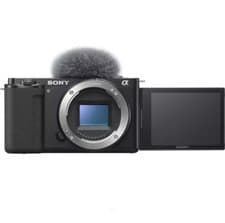 Image of New Sony ZV-E10 24.2MP Mirrorless Digital Vlogging Camera - Black Body Only