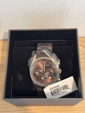 Image of Emporio Armani Tazio AR5890 Men's Chronograph Quartz Watch Brown